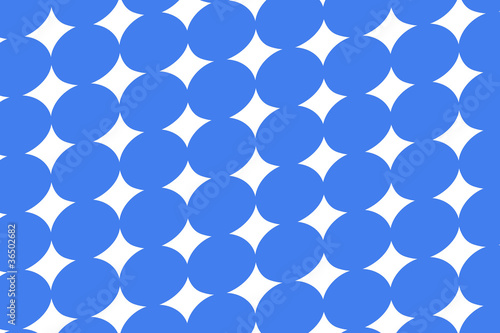 Kreisf  rmiges Muster - hellblaue Kreise