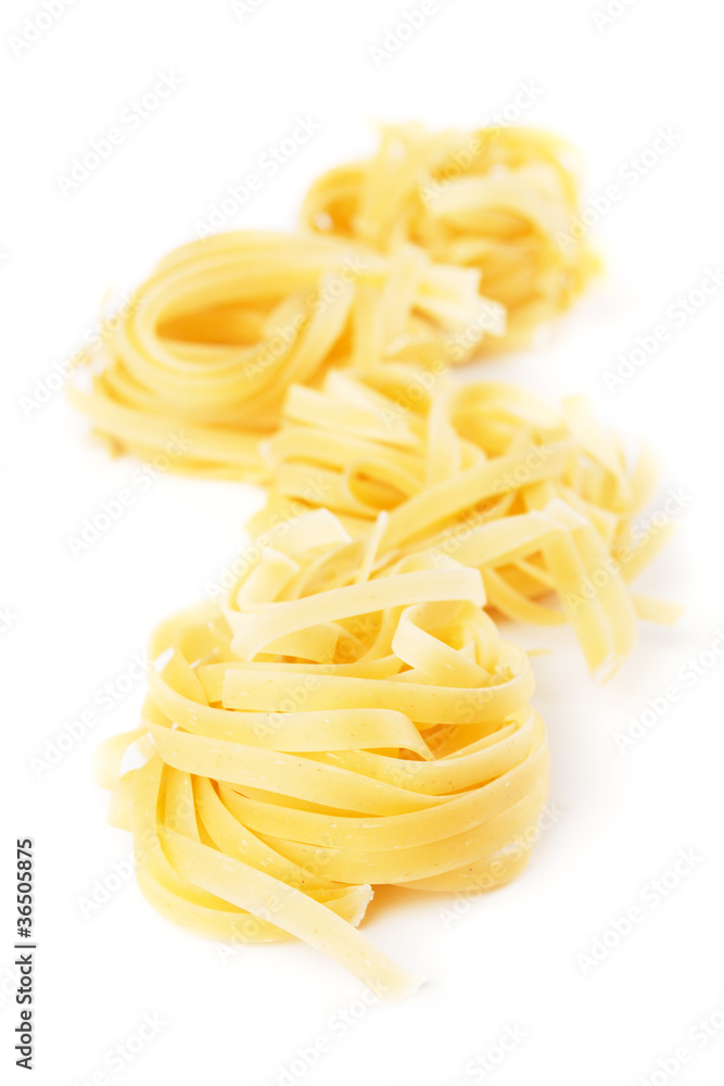 Italian fettuccine pasta Italian fettuccine pasta