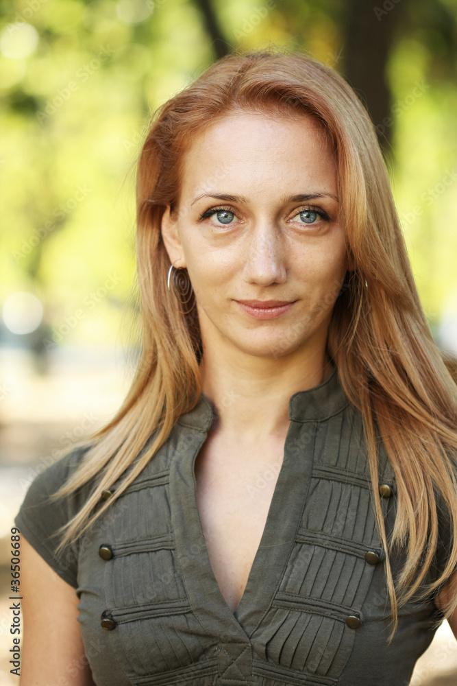 Young woman smiling Young woman smiling
