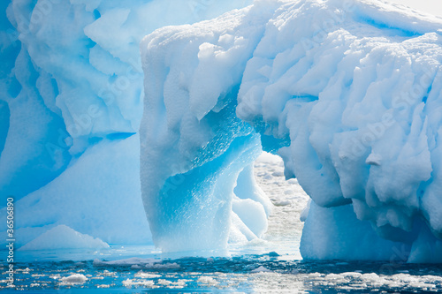 Photographie Glacier antarctique