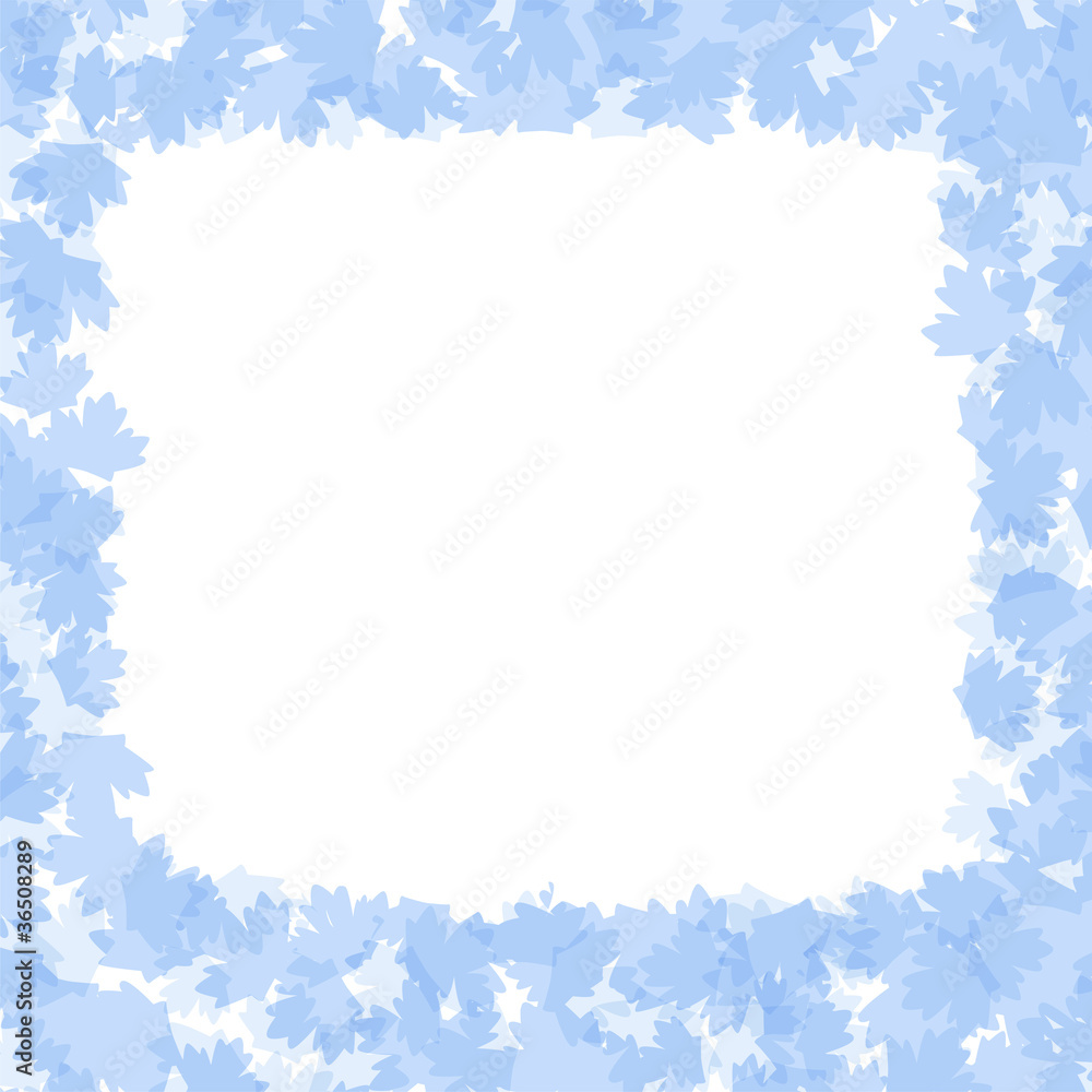 Seamless Winter Leaves Art floral vector Design