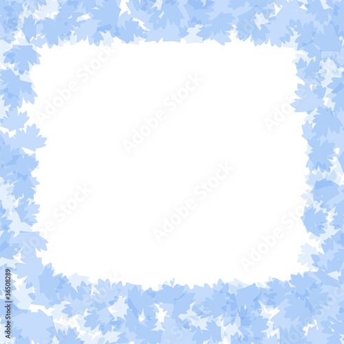 Seamless Winter Leaves Art floral vector Design