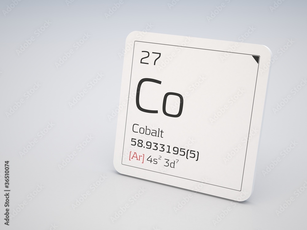Cobalt - element of the periodic table Cobalt - element of the periodic table