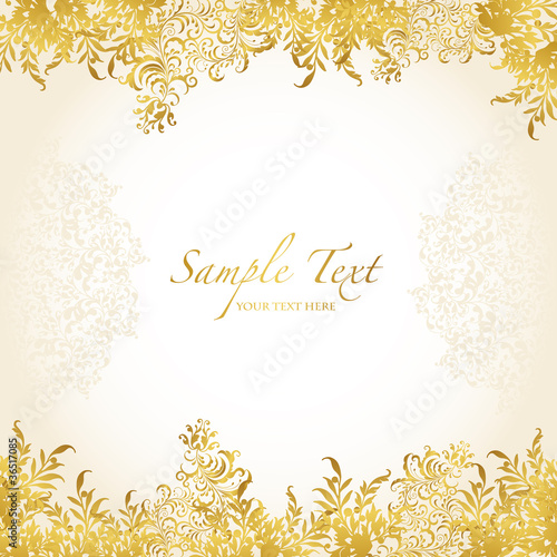 gold abstract background
