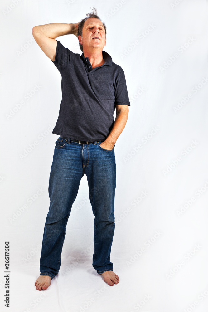 smart attractive man in studio isolated on white smart attractive man in studio isolated on white