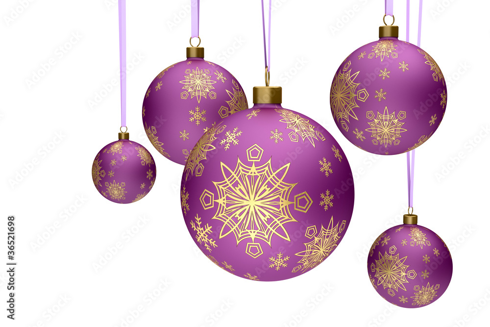 Christmas balls hanging Christmas balls hanging