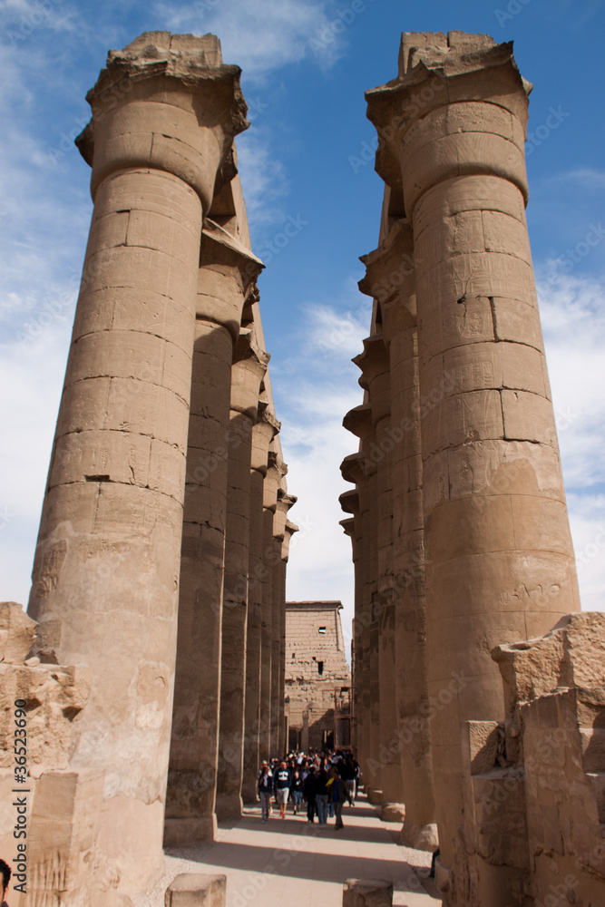 Colonne del Tempio di Luxor