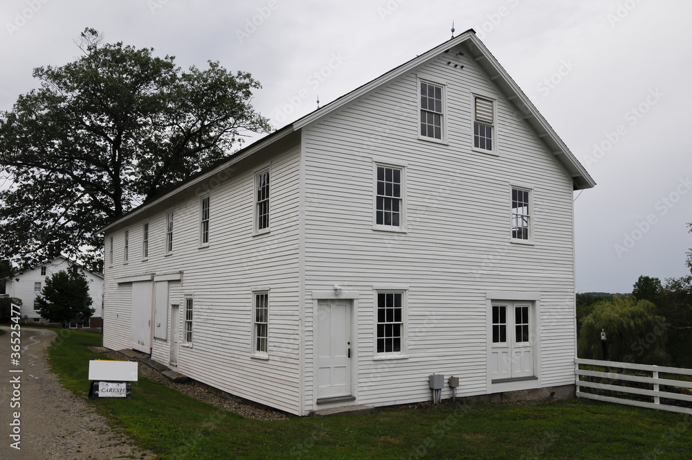 Shaker Village, New Glouchester, Maine, USA