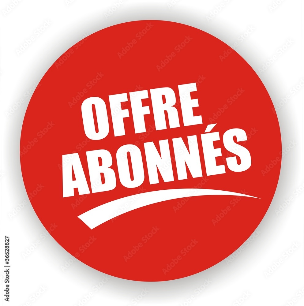 bouton offre abonnés bouton offre abonnés