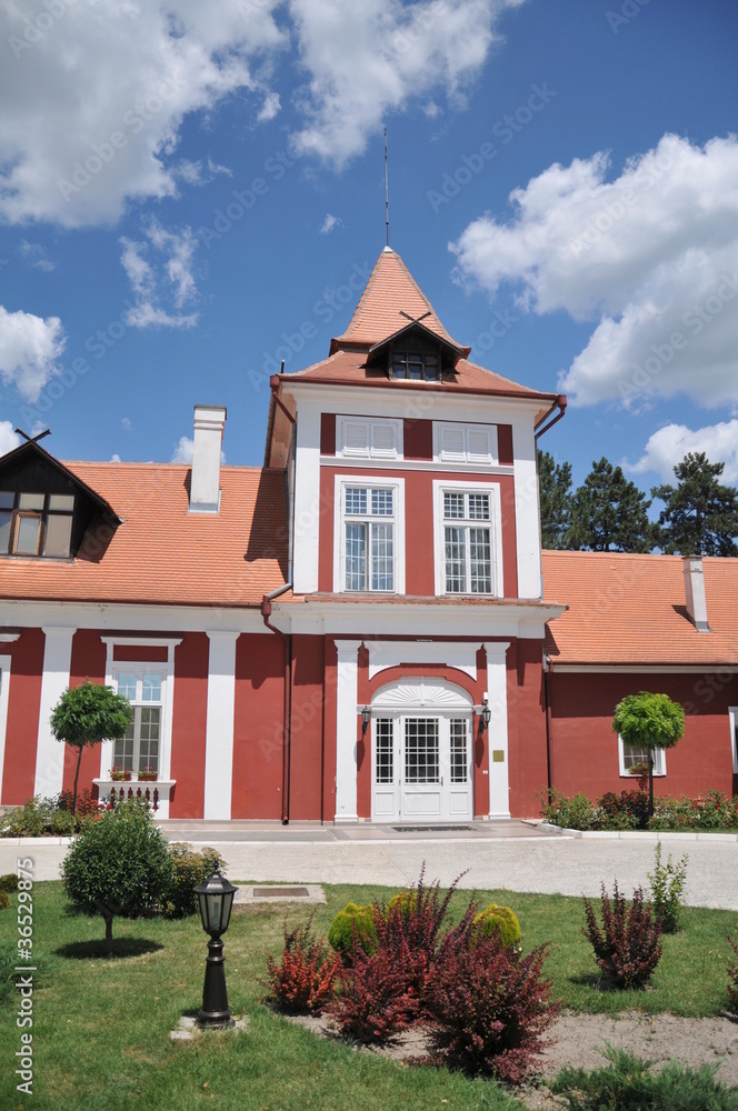 beautiful medieval castle in Vojvodina, Ecka