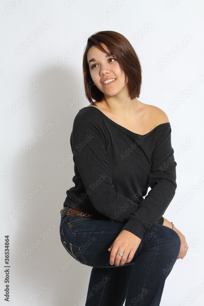 Beautiful Young Woman Posing Beautiful Young Woman Posing