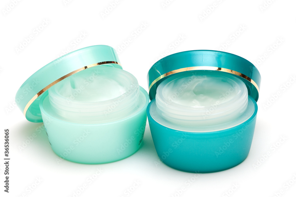 photo of skincare on white background photo of skincare on white background