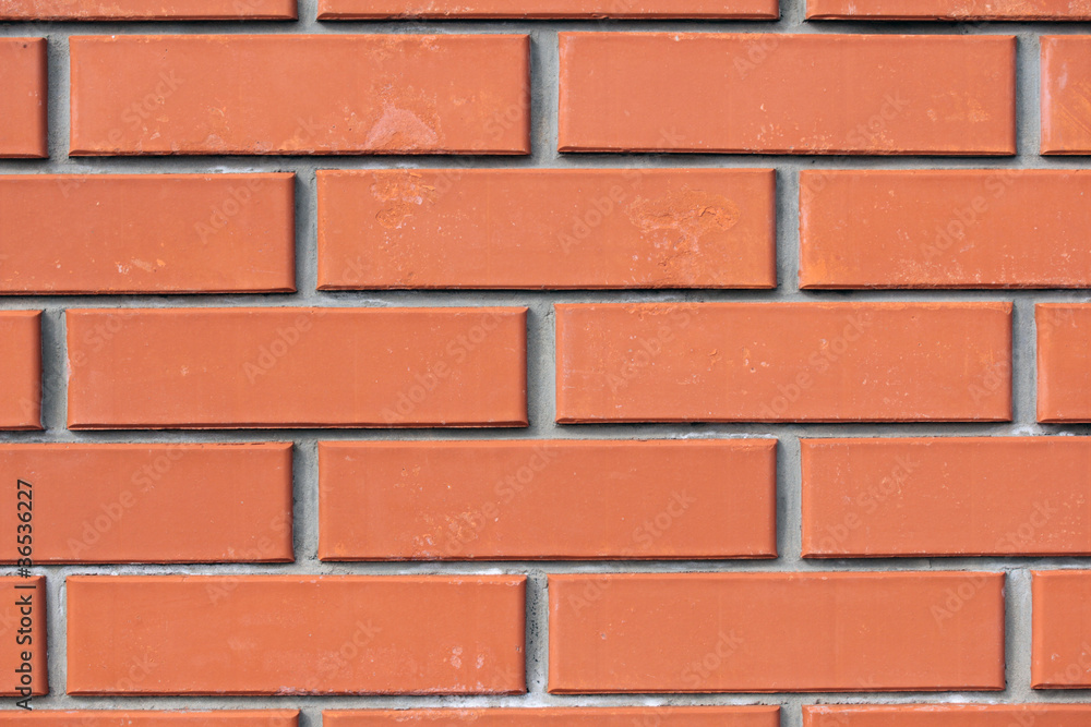 Red brick wall Red brick wall