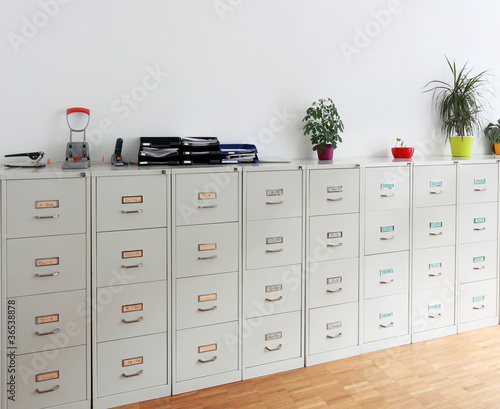 Archiv Ablage Aktenschrank photo