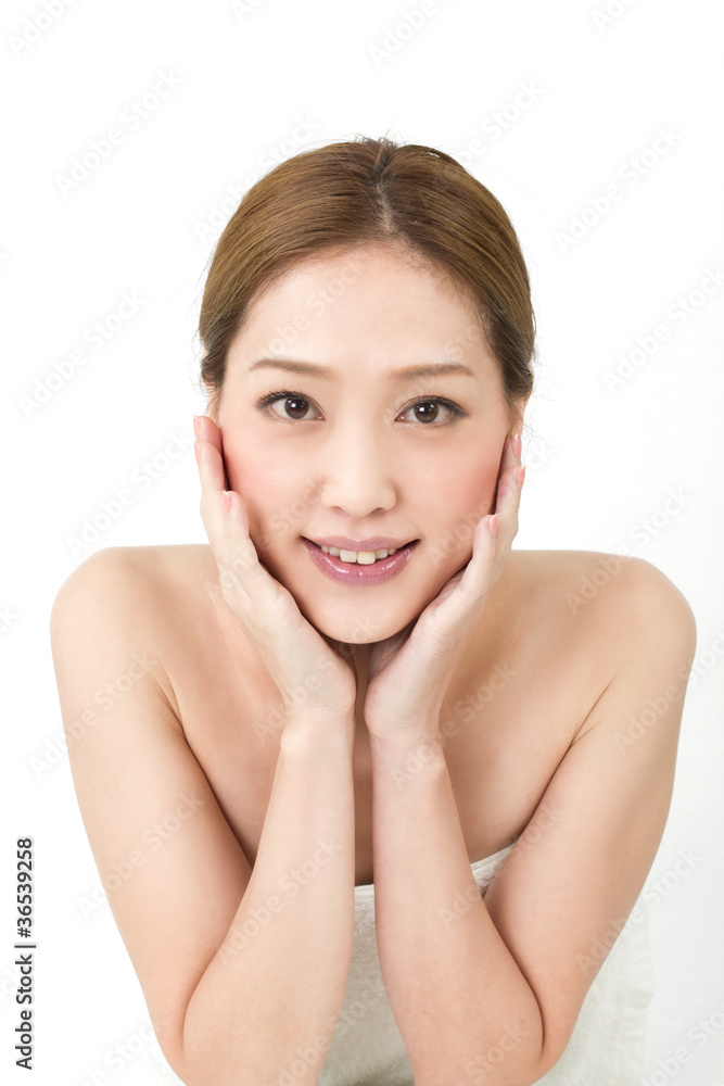 Beautiful young woman Beautiful young woman