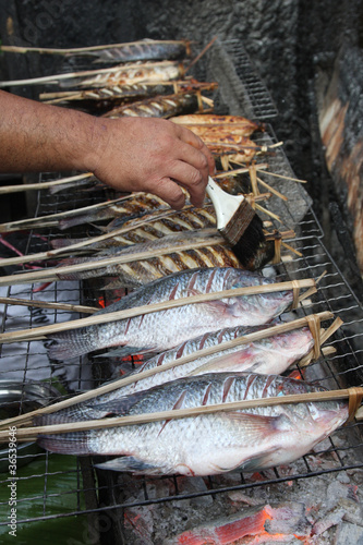 pesce grigliato photo