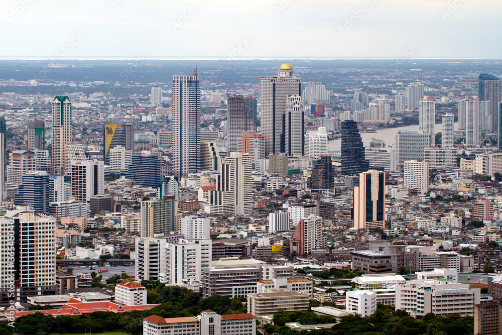 BANGKOK - SEPTEMBER 15 : Bangkok city view September 15, 2011 in