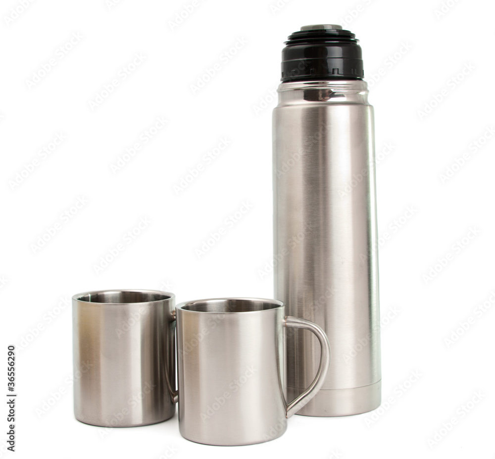 Thermos with cups Thermos with cups