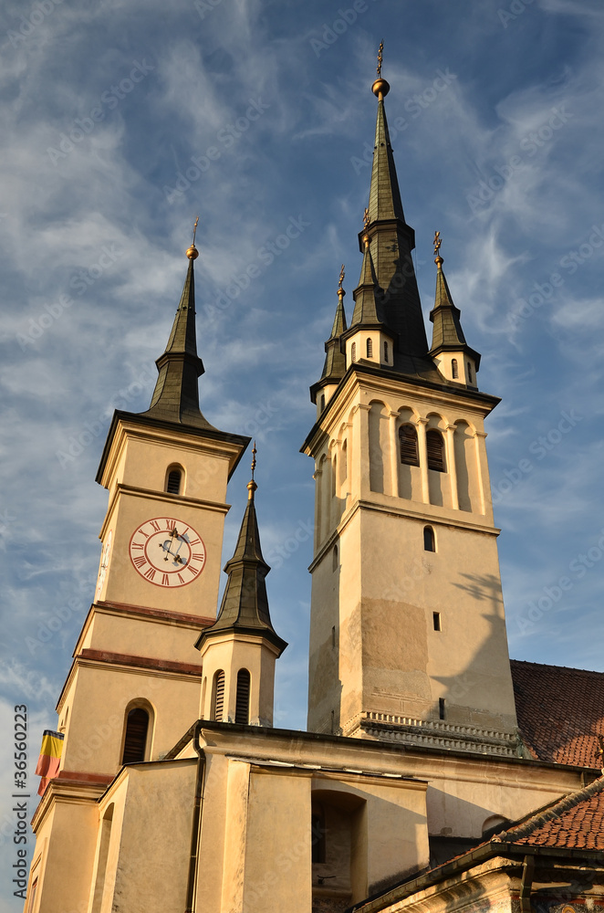 Saint Nicholas Church in Brasov, Romania