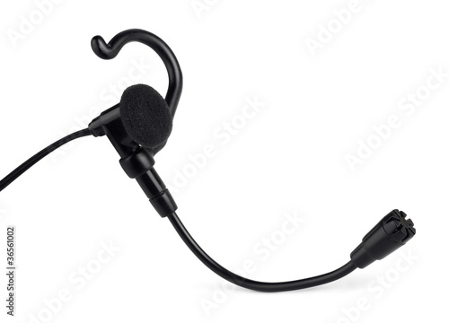 Fotografia Miniature security covert headset