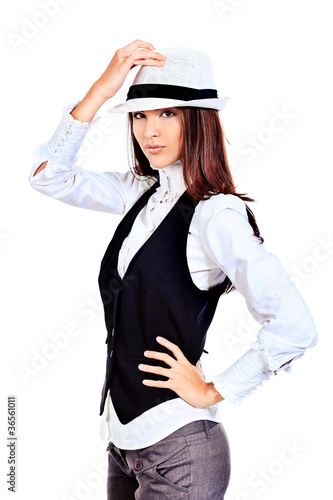 Canvastavla hat