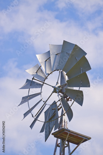 old farm wind mill