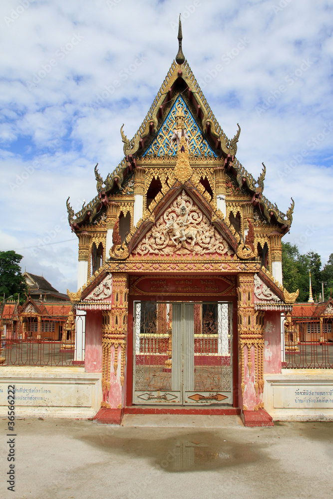 Facade of temple