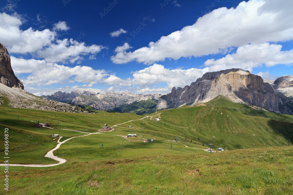 Passo Sella - Sella pass, Italian Dolomites