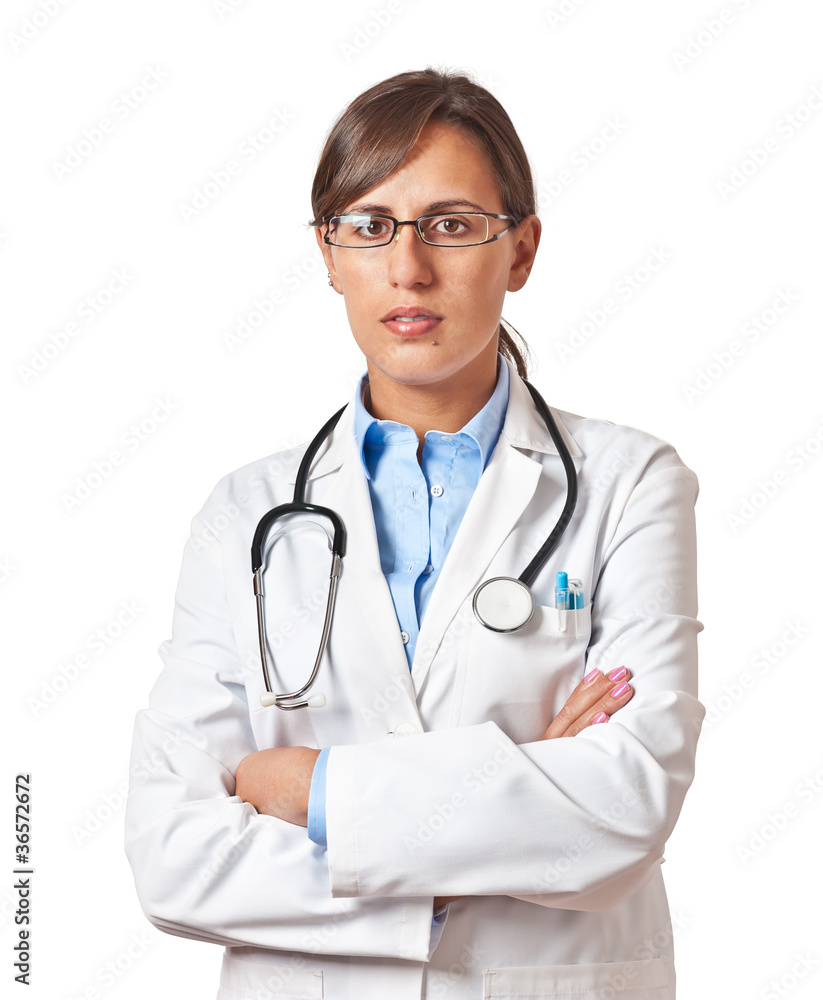 Woman Doctor standing Woman Doctor standing