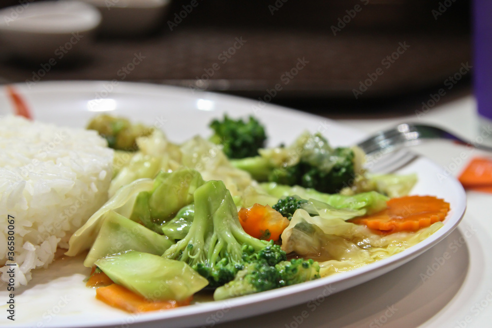 stir-fried vegetables stir-fried vegetables
