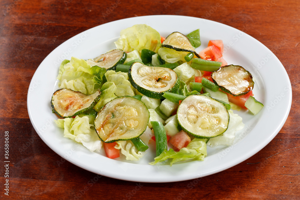salad with zucchini salad with zucchini
