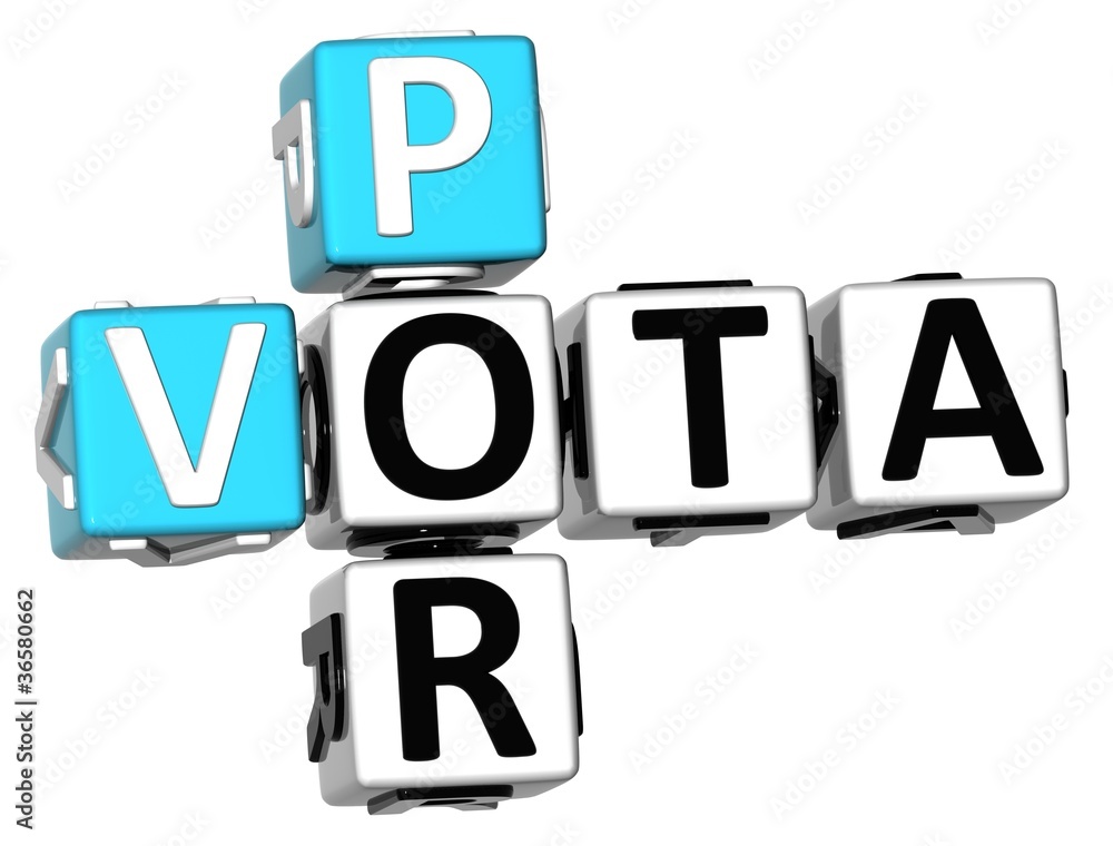 3D Vota Por Crossword