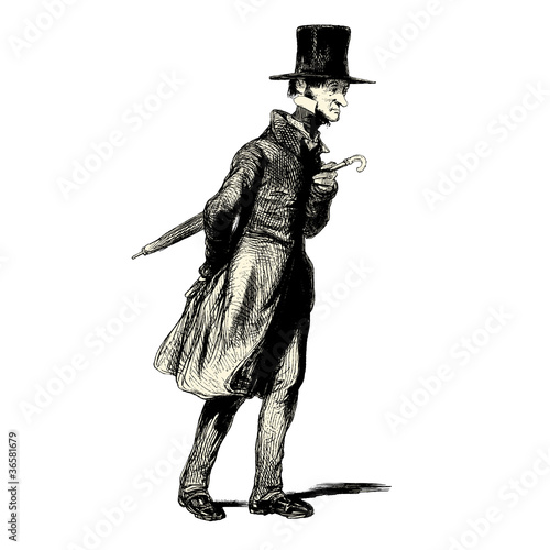 Homme en habit