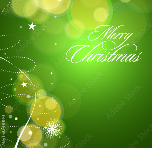 Carte de voeux Merry Christmas
