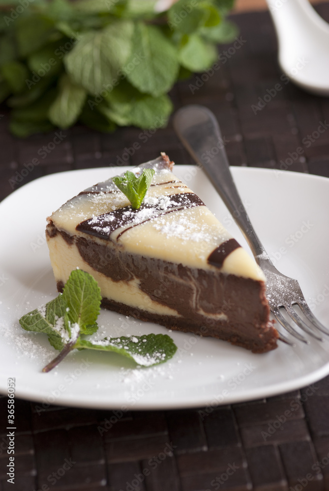 Chocolate cheesecake Chocolate cheesecake