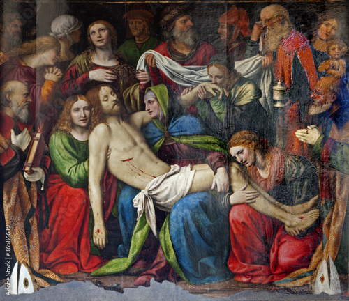 Milan - Deposition of Christ - San Giorgio photo
