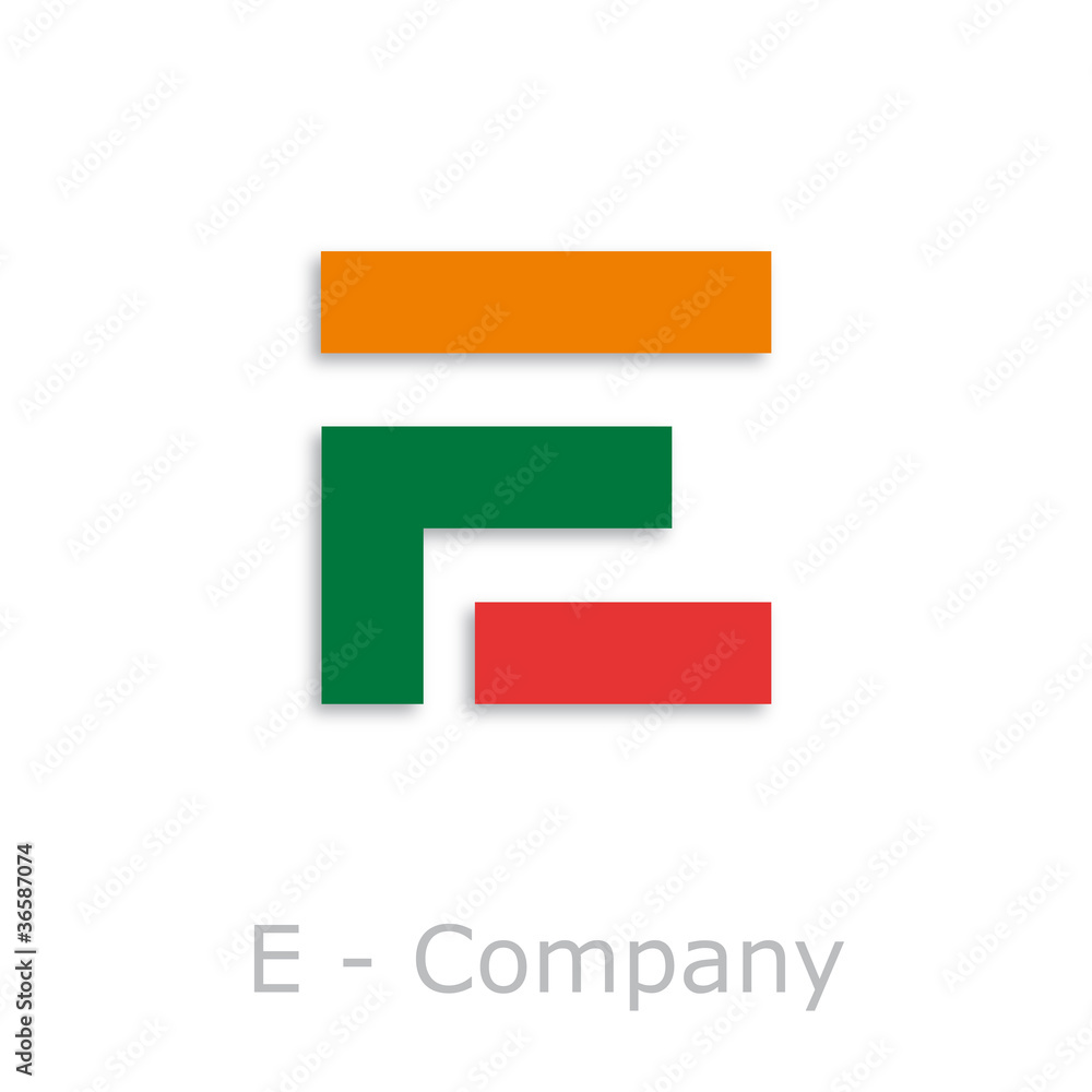 Sticks Logo initial letter E # Vector Sticks Logo initial letter E # Vector