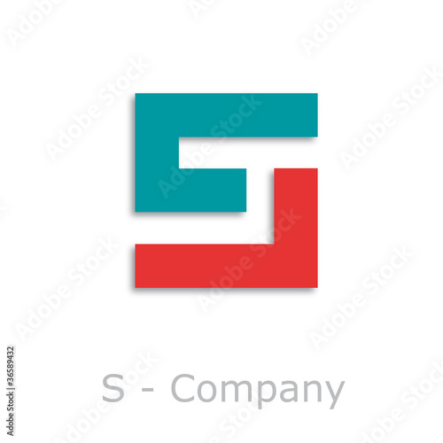 Sticks Logo initial letter S # Vector
