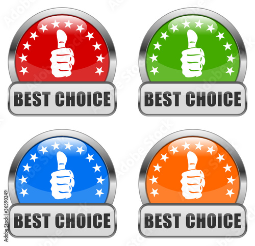Best Choice Buttons