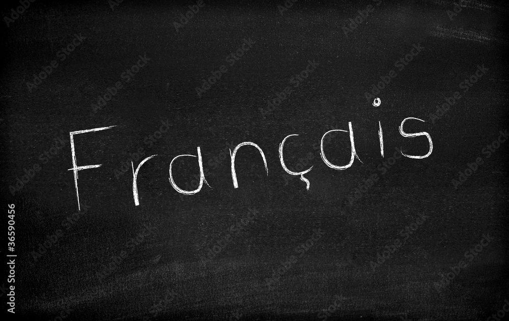 Obraz premium Francais