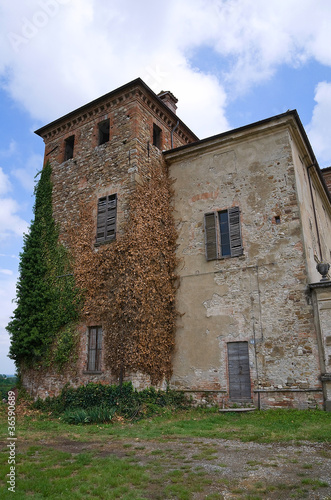 Castle of Agazzano. Emilia-Romagna. Italy. photo