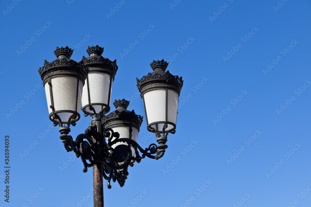 Retro street-lamp