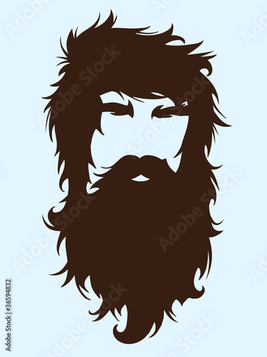 Bearded man