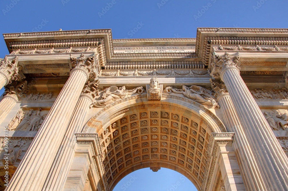 Fototapeta premium arc de triomphe à milan