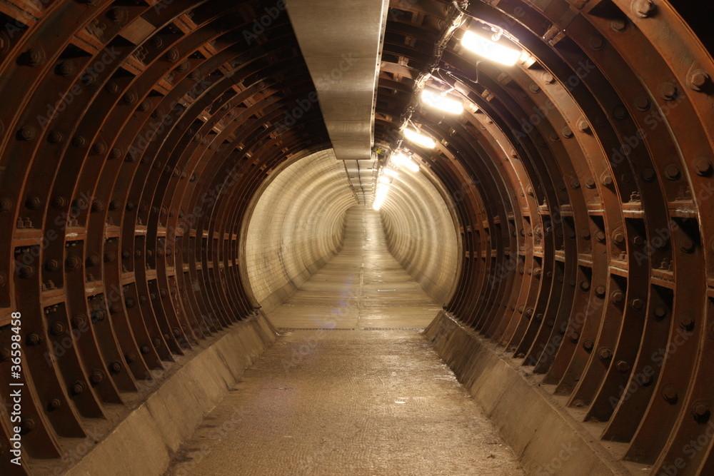 Fototapeta premium greenwich foot tunnel, london.