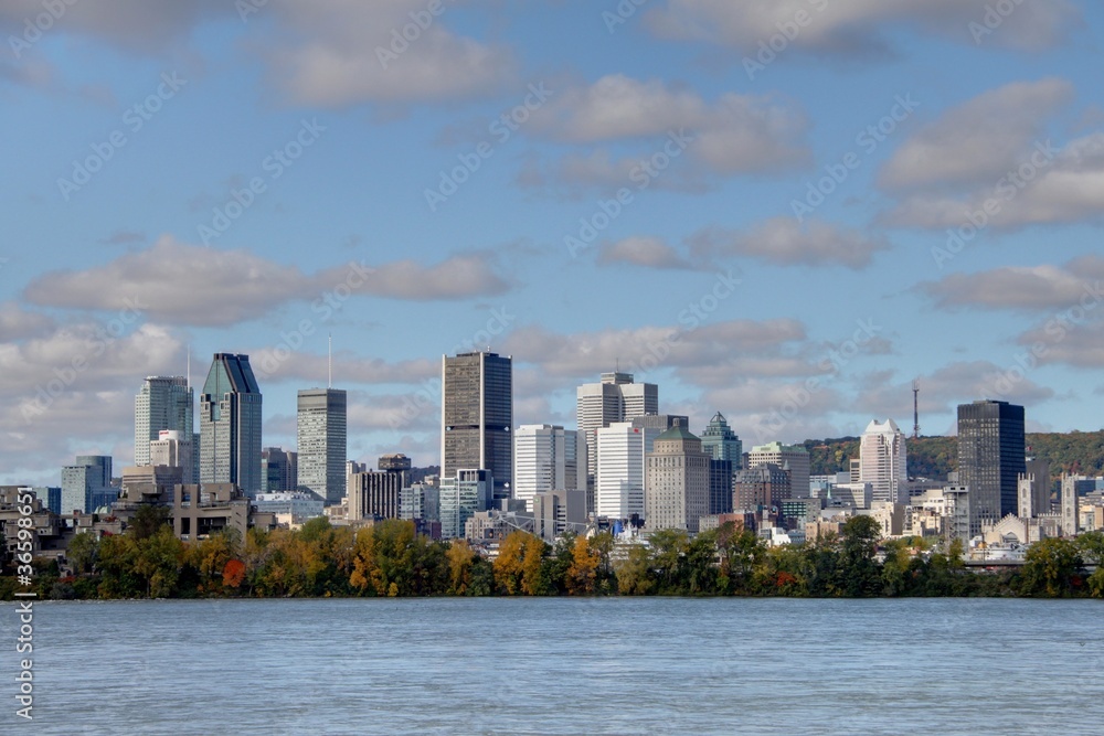 Fototapeta premium vue sur montreal