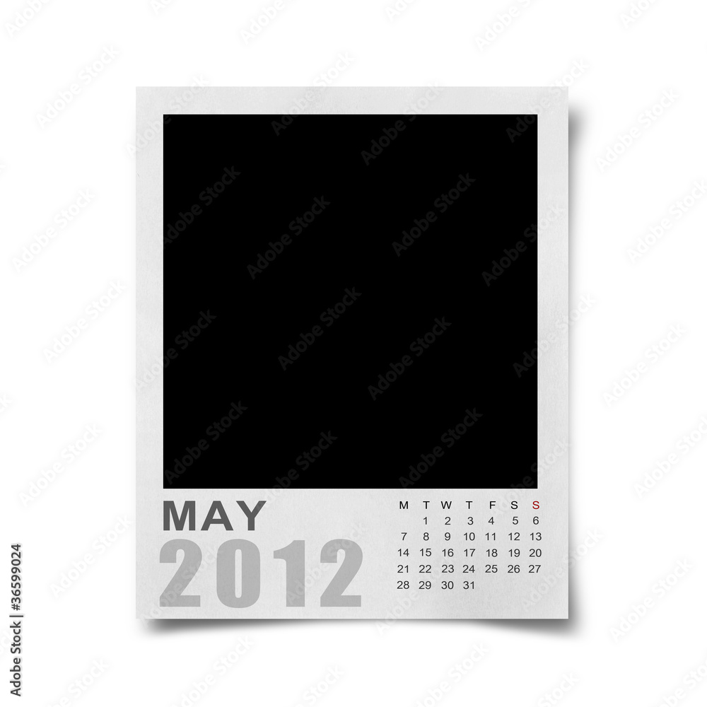 Calendar 2012 on blank photo Background Calendar 2012 on blank photo Background