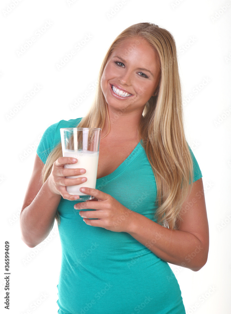 Healthy Young Woman Eating Nutritious Food Healthy Young Woman Eating Nutritious Food