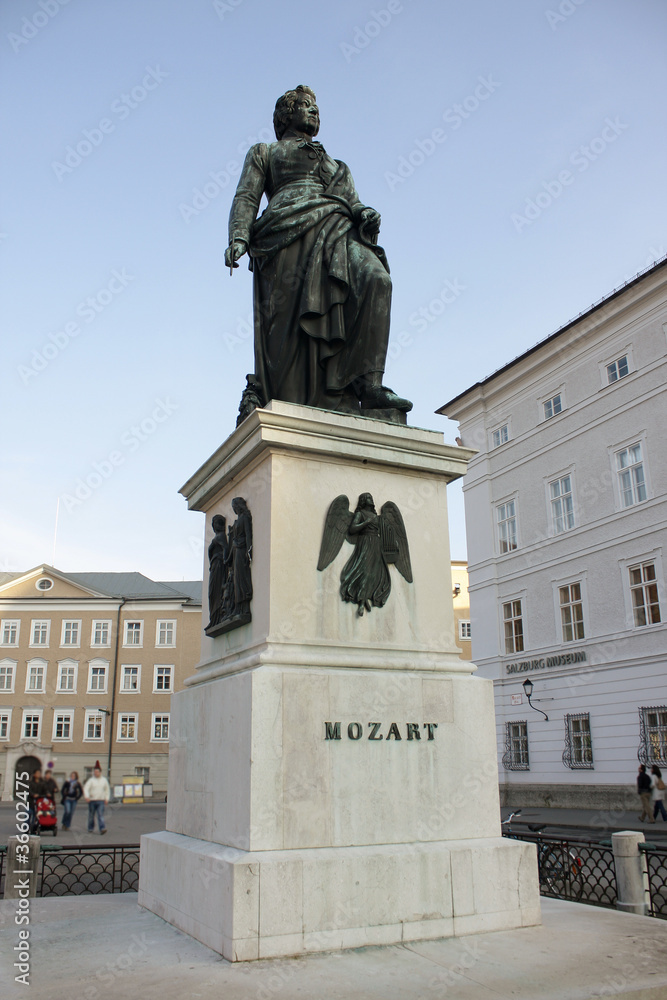 Statue of Wolfgang Amadeus Mozart