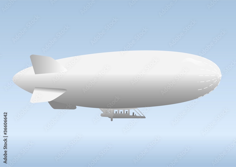 Fototapeta premium Airship.